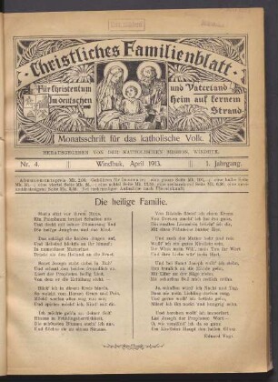 Nr. 4. April 1913