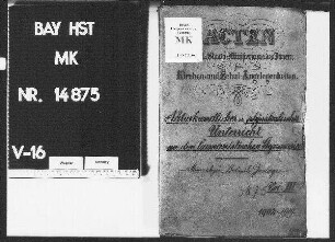 Naturkundlicher Unterricht an den humanistischen Gymnasien.