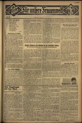 Zweite Ausgabe vom Donnerstag, den 06. April 1933.