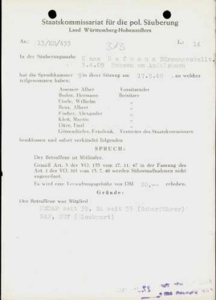 Hofmann, Hans