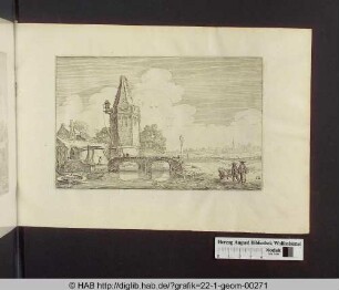 Turm am Fluss Niers