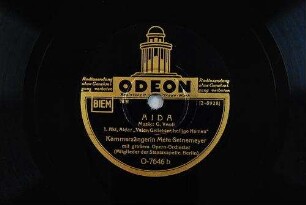 Aida : 1. Akt, Aida: "Vater, Geliebter, heilige Namen" / Musik: G. Verdi