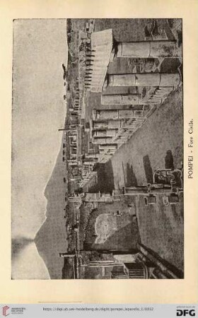 Pompei – Foro Civile. – Forum civil – The Civil Forum – Foro Civile.