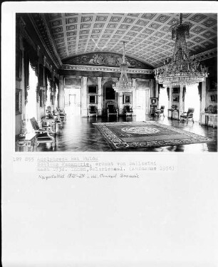 Schloss Fasanerie — Nordflügel — Galeriesaal & Thronsaal