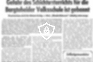 Gefahr des Schichtunterrichts für die Bargteheider Volksschule ist gebannt