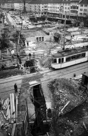 Freiburg: Großbaustelle am ehemaligen Siegesdenkmal