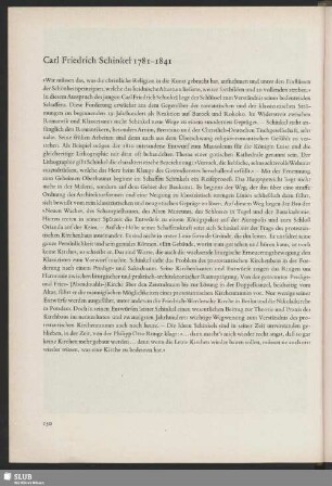 Carl Friedrich Schinkel 1781-1841
