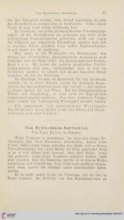 Vom Hydrochinon-Entwickler