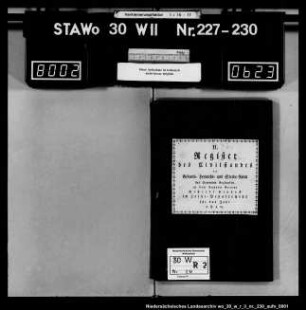 Zivilstandsregister Erzhausen (Kanton Greene)