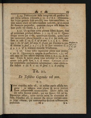 93-95, Tit. 21 De Testibus Cogendis vel non.