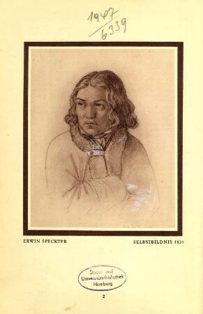 Selbstbildnis 1831.