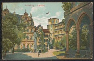 Schloßhof am Heidelberger Schloss