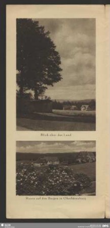 Blick über das Land