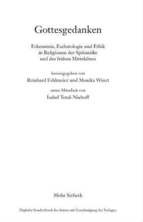 1: "Die Menschen schlafen; und wenn sie sterben, erwachen sie" : eschatologische Vorstellungen im Koran