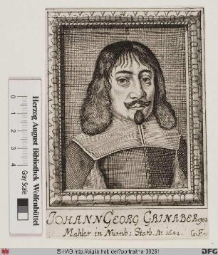 Bildnis Johann Georg Grüneberger (Grinaberger)