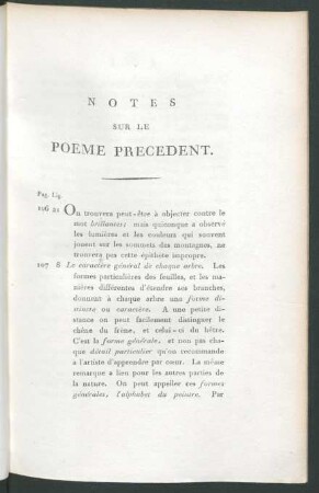 Notes Sur Le Poeme Precedent.