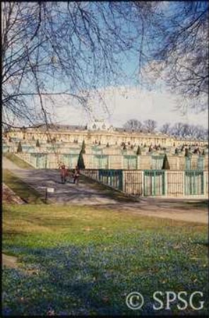 Potsdam, Park Sanssouci, Sanssouci-Terrassen.