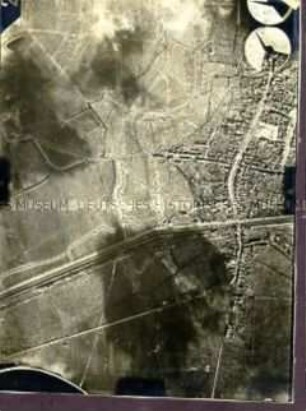 Luftbild von La Bassée