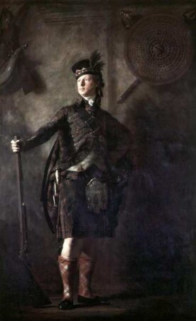 Bildnis des Colonel Alistair Macdonell of Glengarry