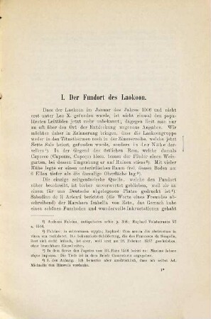 Empirische Studien über die Laokoongruppe