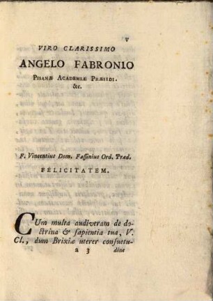 De veterum quorundam christianorum propriis selectisque nominibus dissertatio