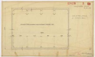 Warmwasserpumpenhaus II, Grundriss
