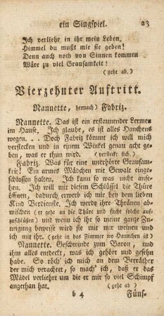 Vierzehnter Auftritt