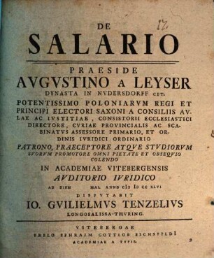 De salario