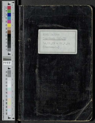 [Tagebuch 1924/I]