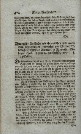 Chirurgische Geschichte mit theoretischen und practischen Anmerkungen. T.7.