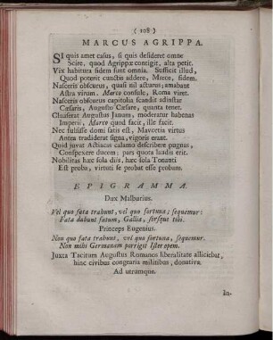 Agrippa. [ ... mit Abbildungsbeschreibung].