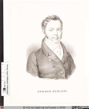 Bildnis (André) Georges (Louis) Onslow