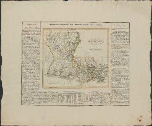 Geographisch-statistische und historische Charte von Louisiana