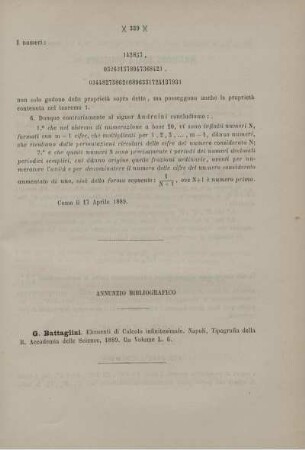Annunzio Bibliografico.