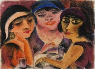 Drei Frauen am Tisch