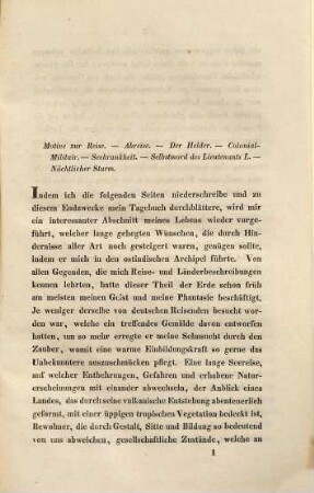 Reise nach Java und Ausflüge nach den Inseln Madura u. St. Helena : Mit einem Plane von Batavia und Umgebungen