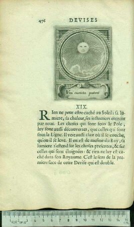 XIX. Vni cuncta patent