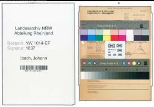 Entnazifizierung Johann Ibach , geb. 00.00.0000 ()