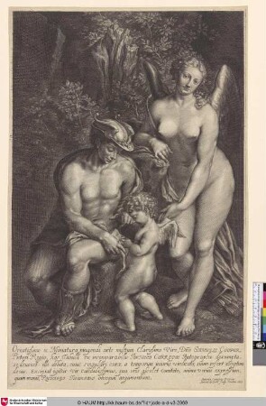 [Erziehung Amors durch Merkur und Venus; The Education of Cupid by Mercury and Venus]
