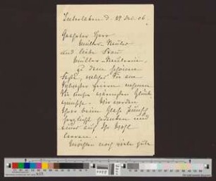 Autograph- Marie Schumann