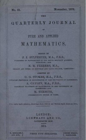No. 51. November, 1874.