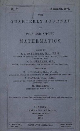 No. 51. November, 1874.