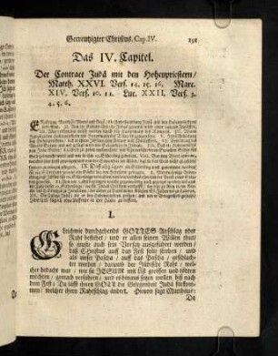 191-211, Das IV. Capitel