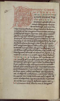 Beda Venerabilis: De tabernaculo et vasis eius ac vestibus sacerdotum, Ausz.