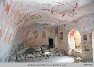 Ausmalung mit Thronendem Christus und Heiligen Kriegern