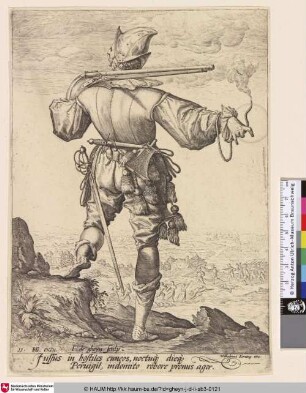 [Behelmter Musketier; Helmeted Musketeer]