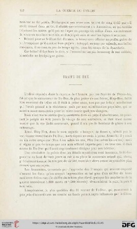 Traité de Hué … Négociations avec la Chine