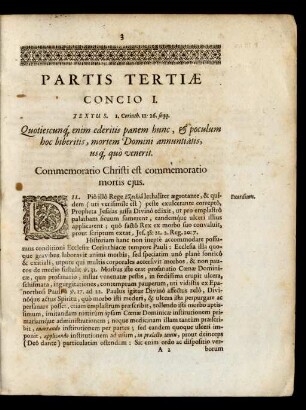 Partis Tertiae