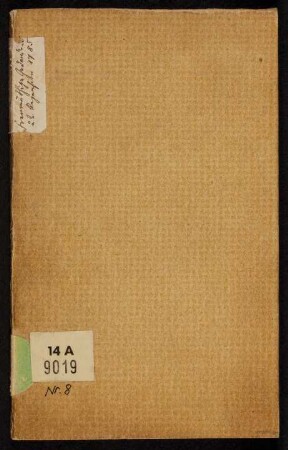 Freymüthige Gedanken über eine in Herrn Johann Georg Meusels Historischer Litteratur für das Jahr 1785 erstem Bande befindliche Recension einer im Jahre 1784 herausgekommene Nachricht von der Deutschen Gesellschaft zur Beförderung reiner Lehre und wahrer Gottseligkeit : in einem freundschaftlichen Brief an einen vertrauten Freund