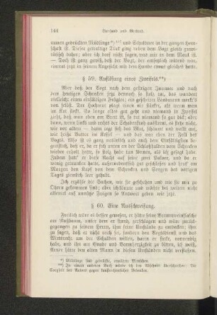 § 60. Eine Ausschweifung.